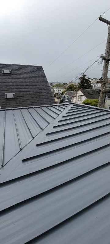 Metal Roof Service — Novato, CA — Quevedo Roofing