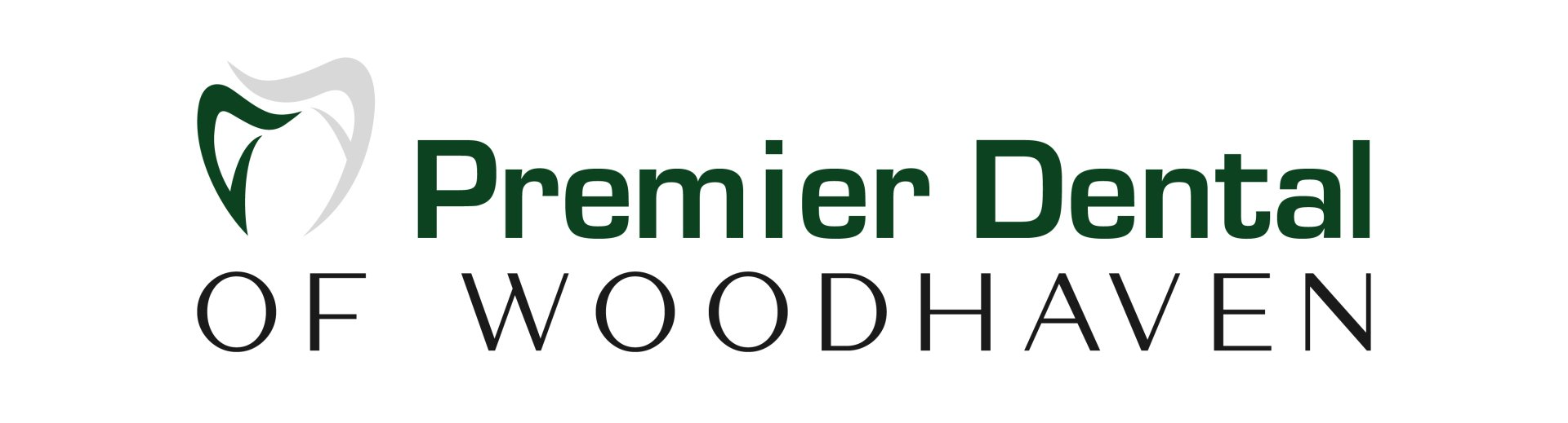 The logo for Premier Dental of Woodhaven