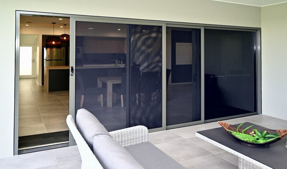 Sliding Door With Insect Screen - Windows & Doors in Townsville, QLD