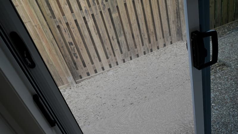 Open Screen Door - Windows & Doors in Townsville, QLD