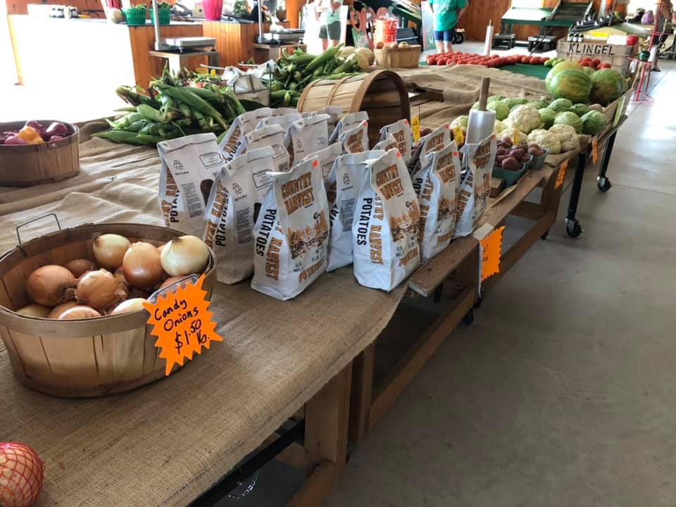 Klingel's Farm, potatoes