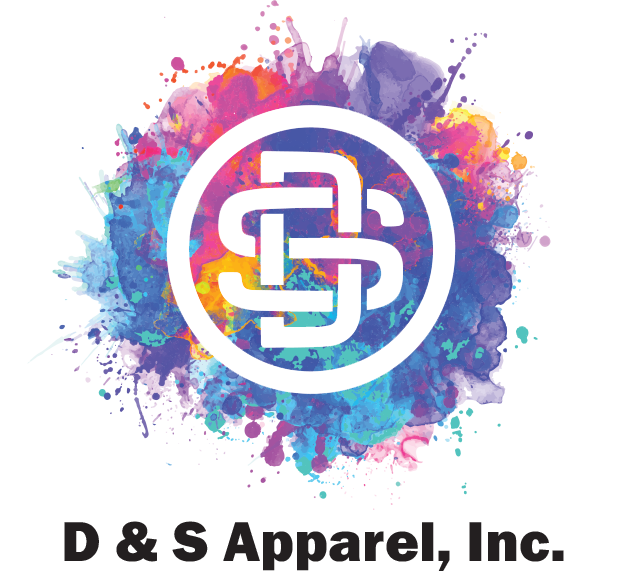 A logo for a company called d & s apparel inc.