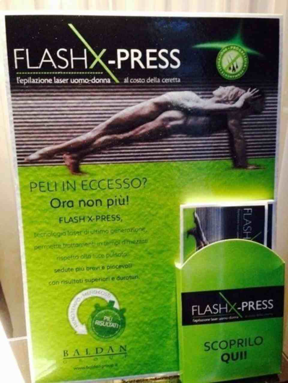 Trattamento di epilazione laser