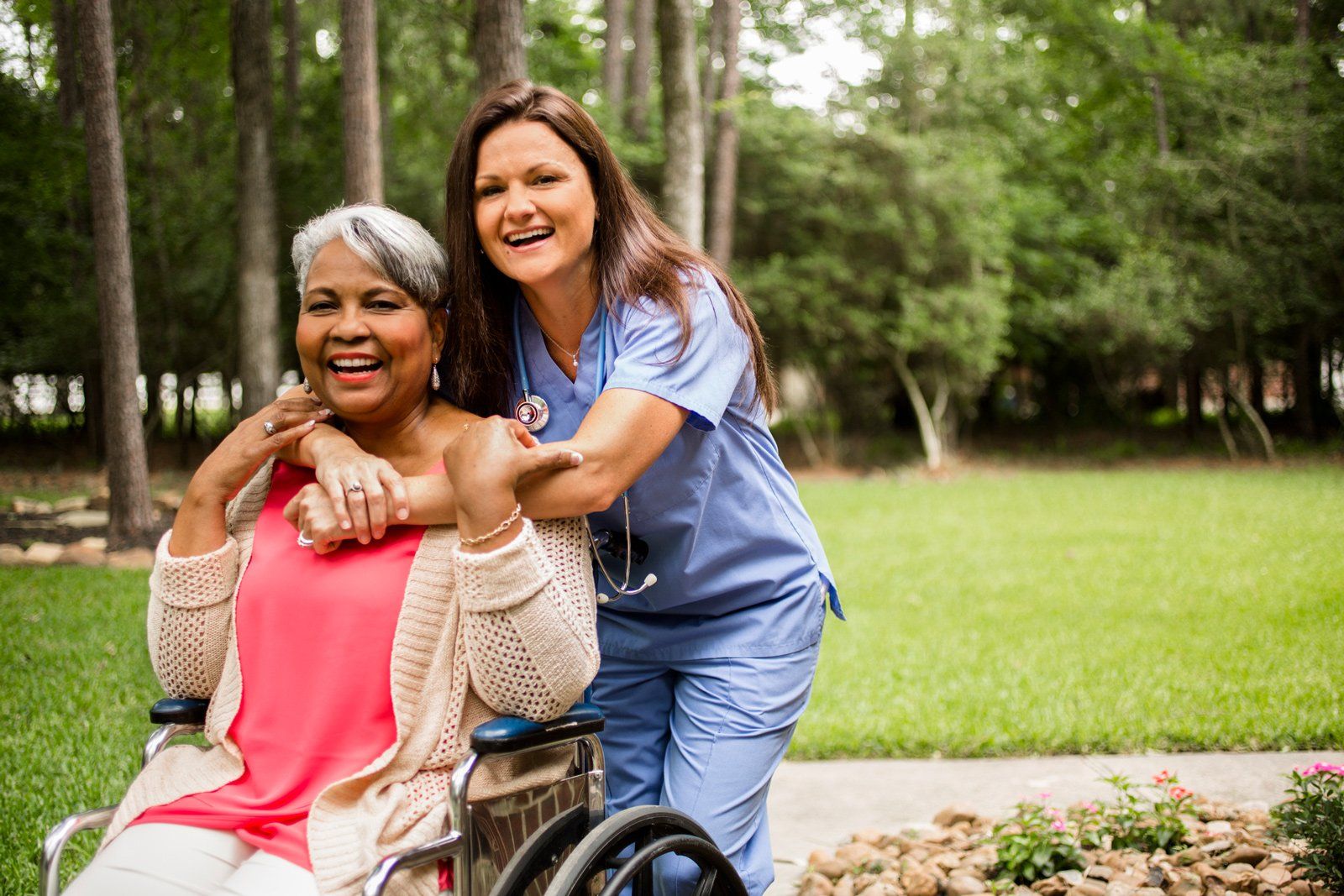Senior Adult With Home Healthcare Nurse — Jackson, MS — Prime Care Nursing