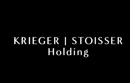 Ein schwarz-weißes Logo für die Krieger Stoisser Holding