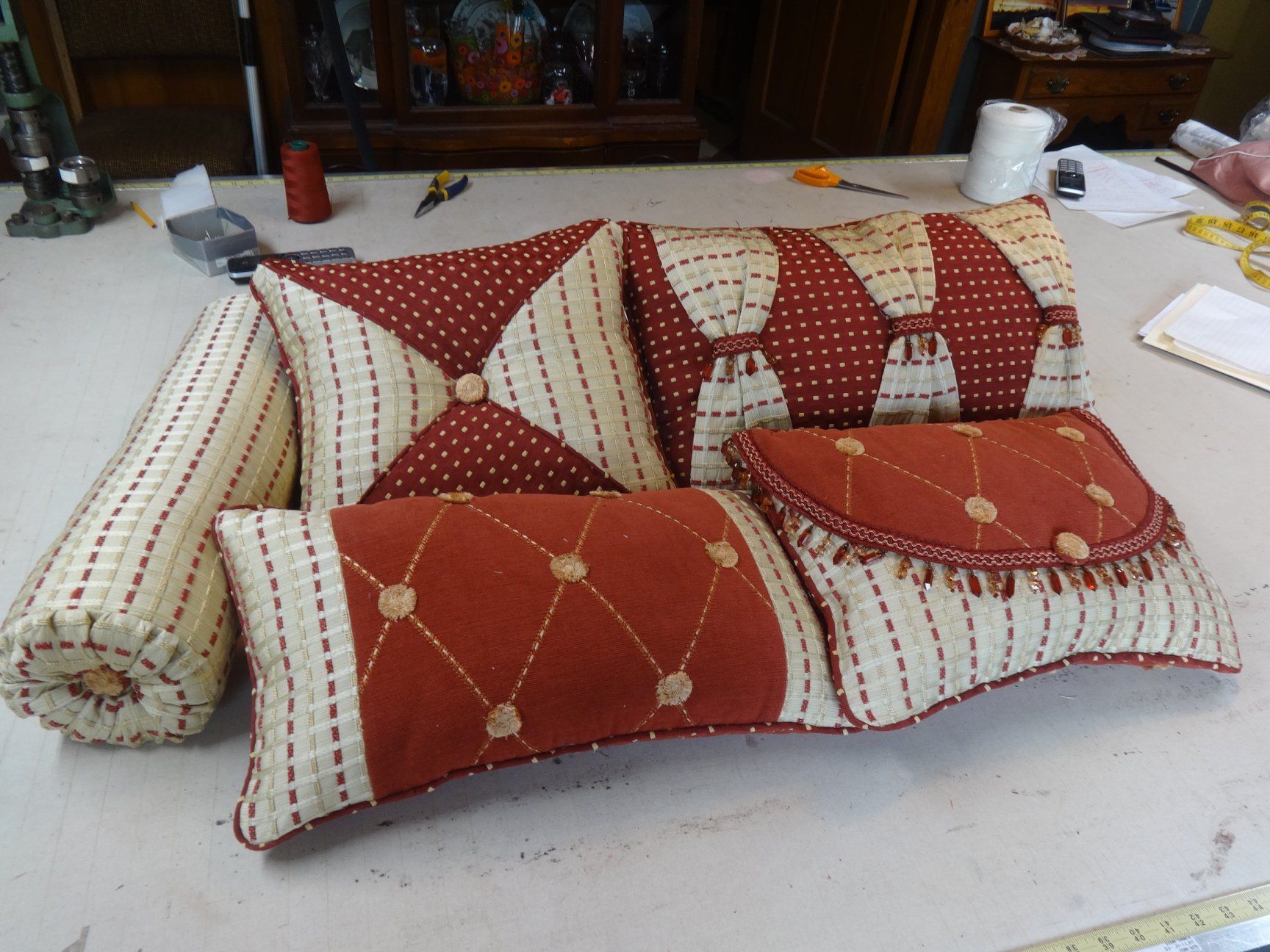 JS Custom Sewing - A project with Draperies By Dorothy, Topeka KS