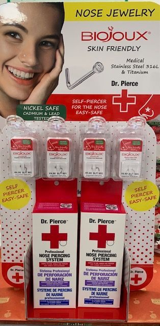 orecchini per foratura lobi