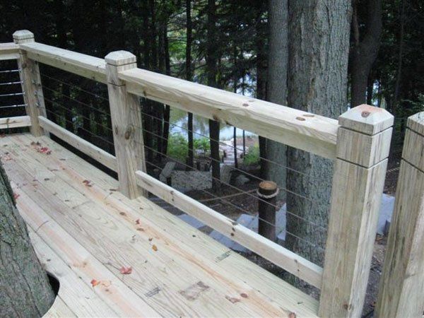 Wooden Bridge — Kent City, MI — Summit Construction, Inc.