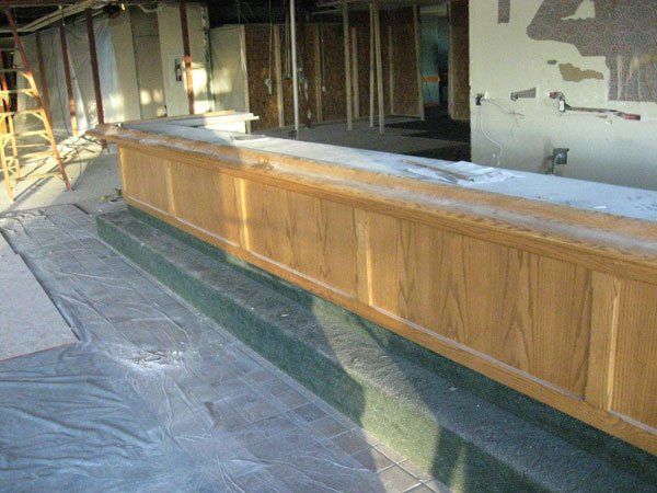 Wooden Counter — Kent City, MI — Summit Construction, Inc.