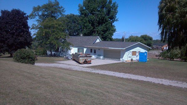 Far View of Tate Residence — Kent City, MI — Summit Construction, Inc.