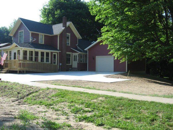 Residential House Side View — Kent City, MI — Summit Construction, Inc.— Kent City, MI — Summit Construction, Inc.