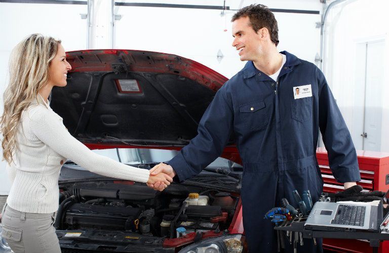 Mechanic and Customer