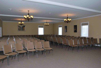 Chapel of funeral home