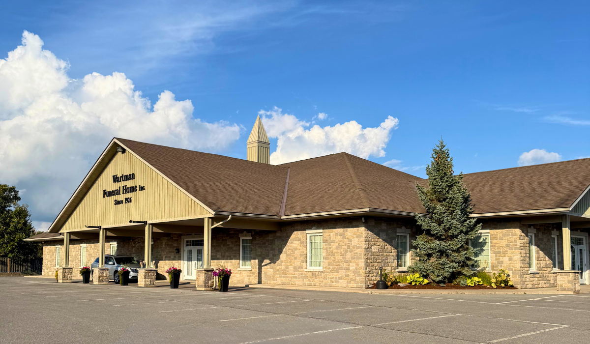wartman funeral home kingston