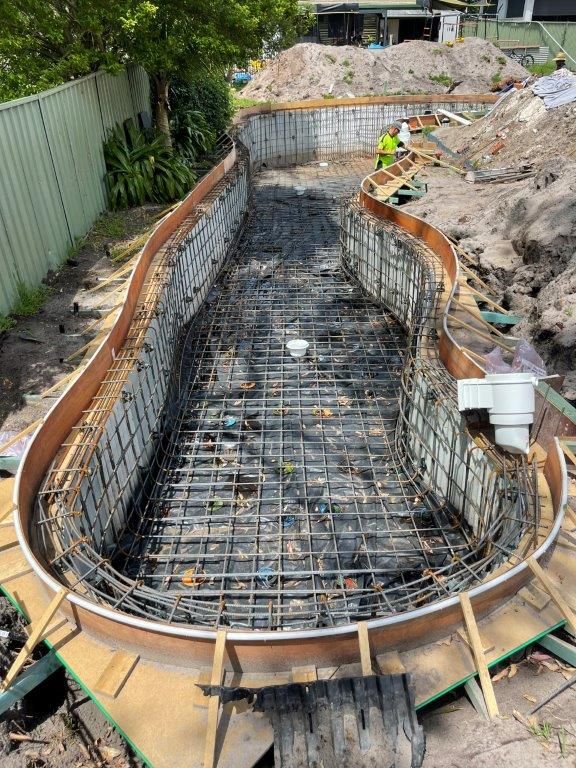 pool construction