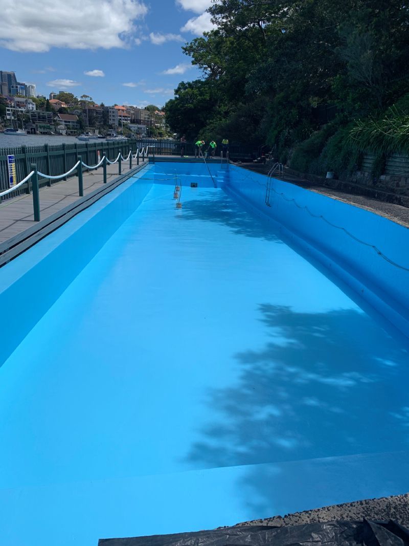 commercial pool after transformation