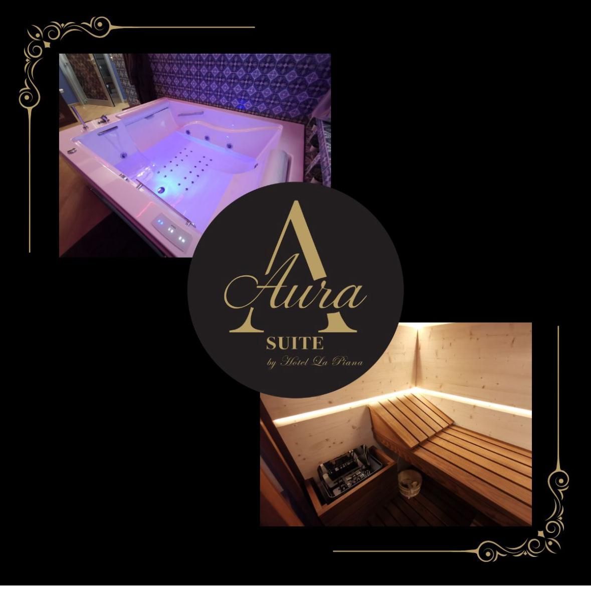 Suite Aura - volantino pubblicitario