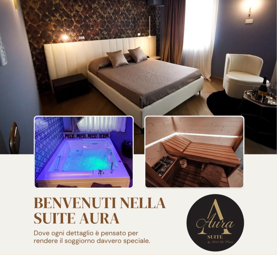 Suite Aura - volantino di presentazione