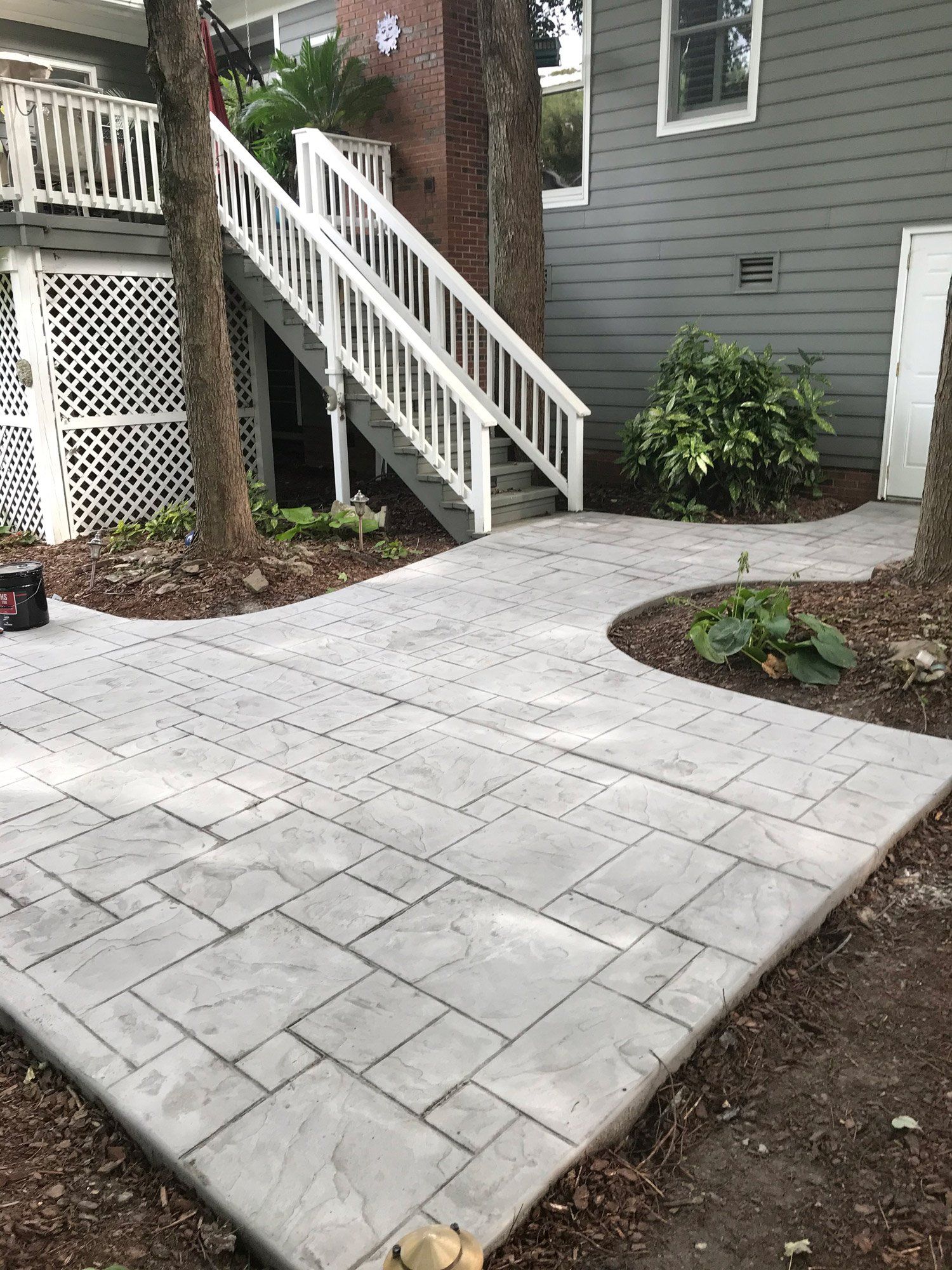 Stamped Concrete | Charlotte, NC | Youngblood Waterproofing & Concrete ...