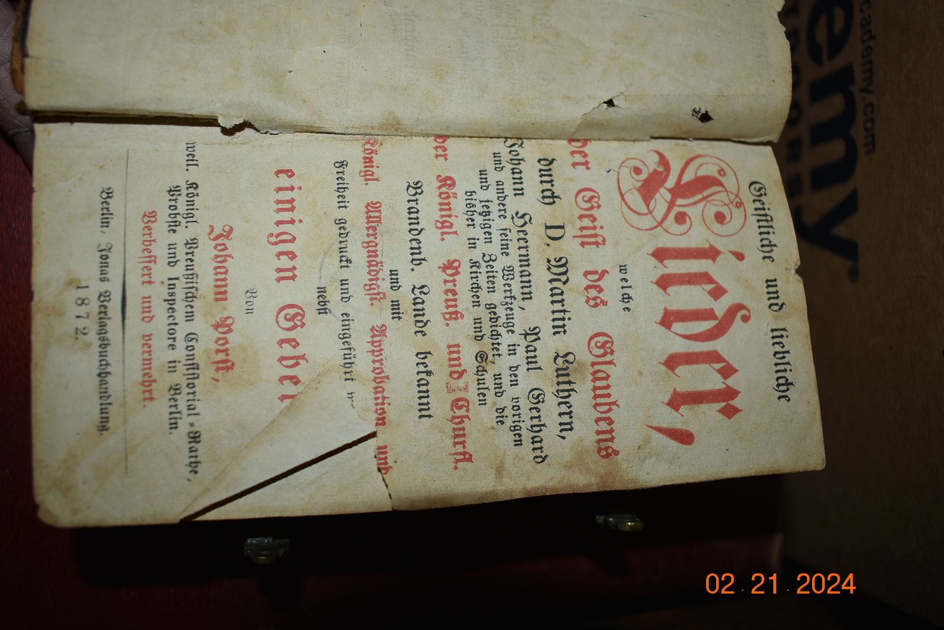 Antique books for sale.