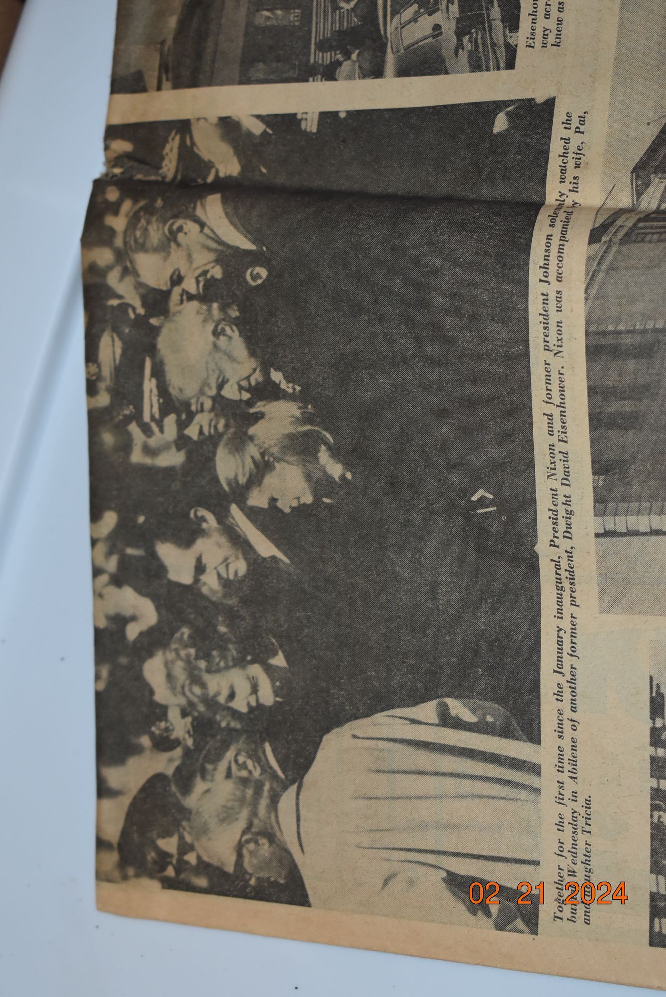 Antique news paper articles.