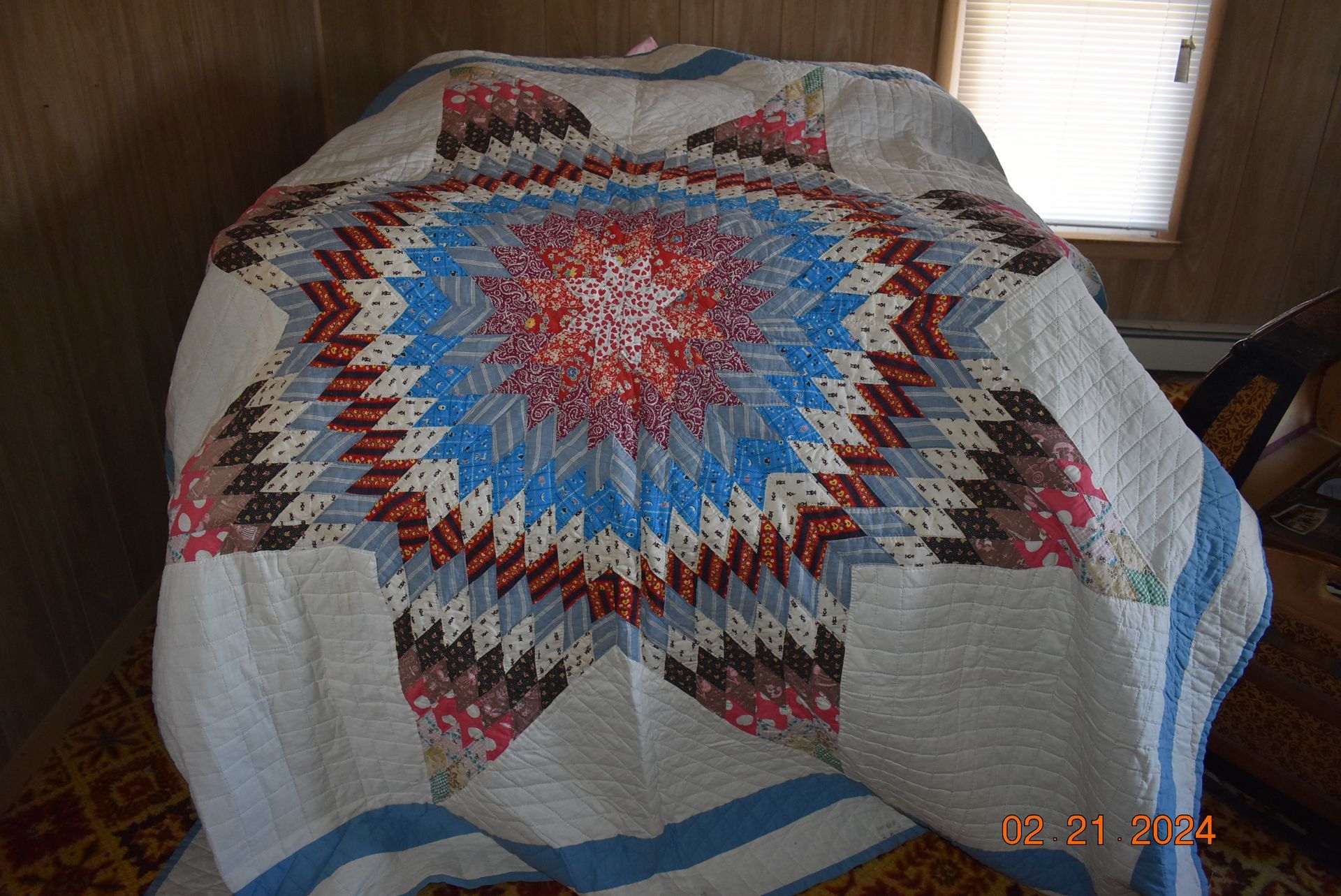 Hand crafted blanket