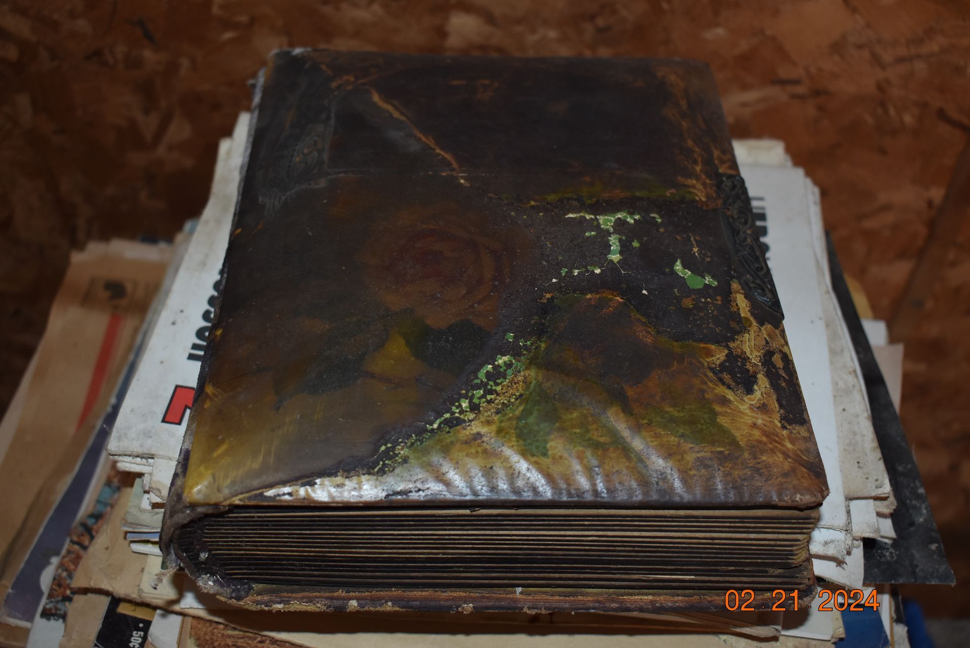 Old family photo book.