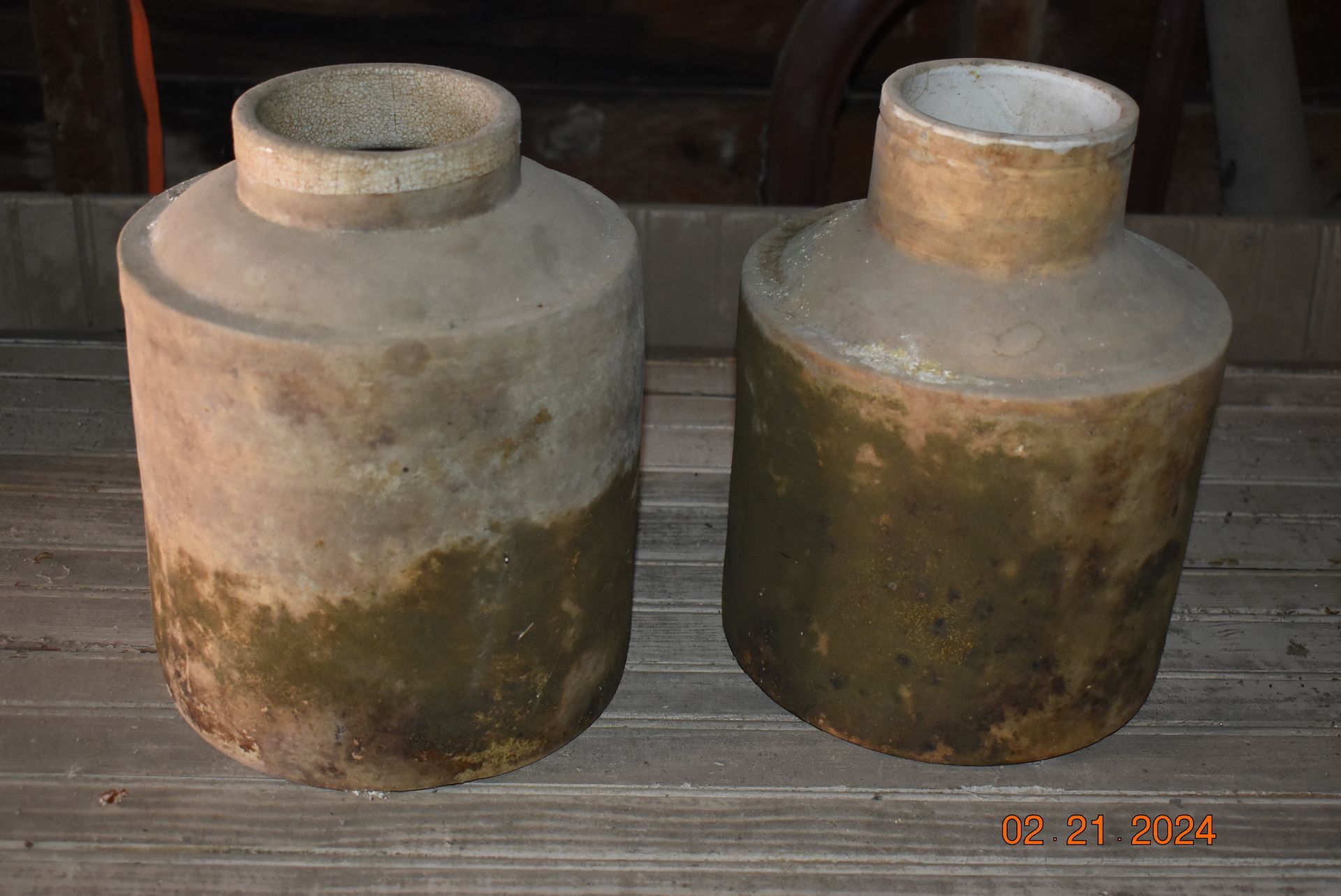 Stoneware jugs
