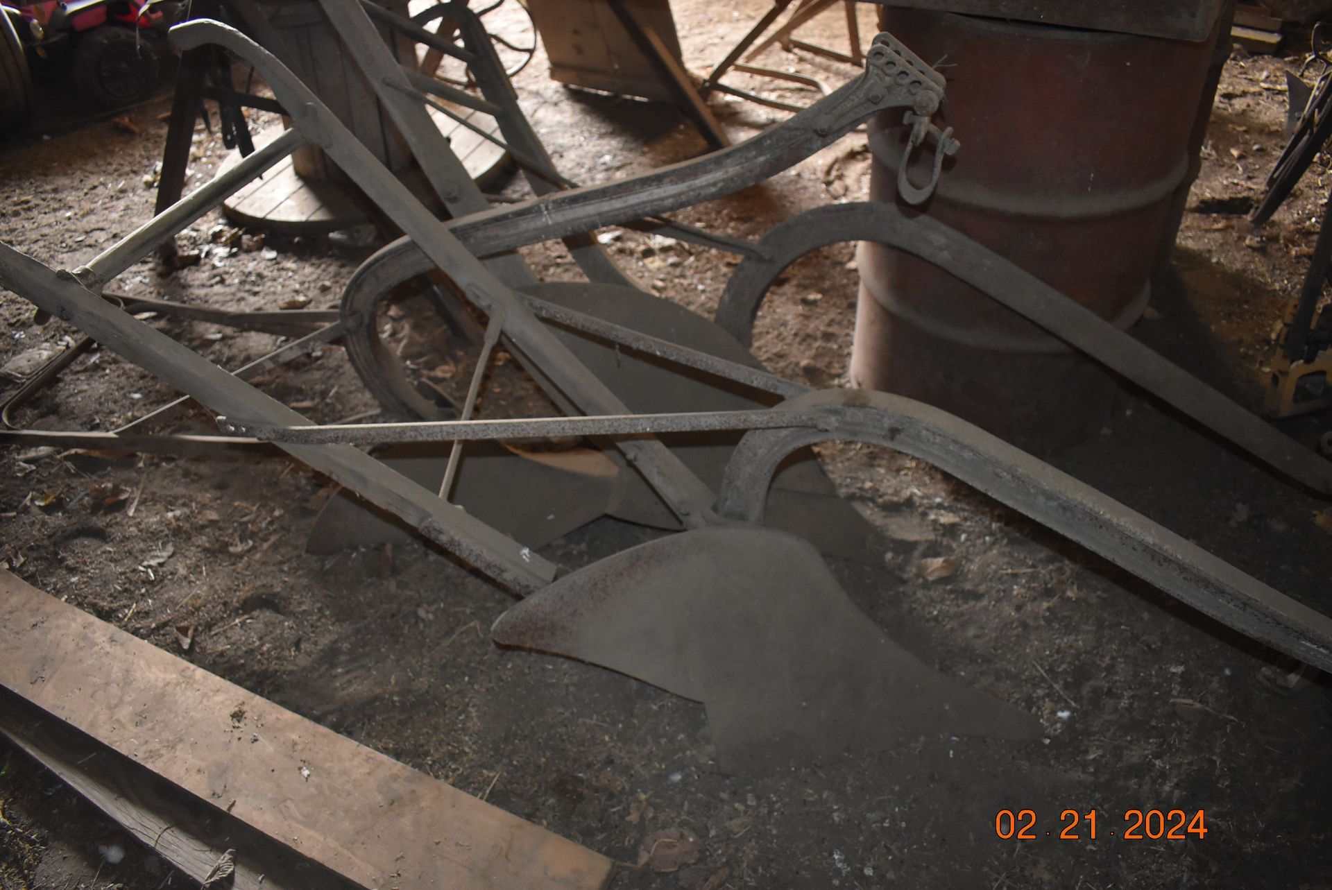 1800's horse plow.