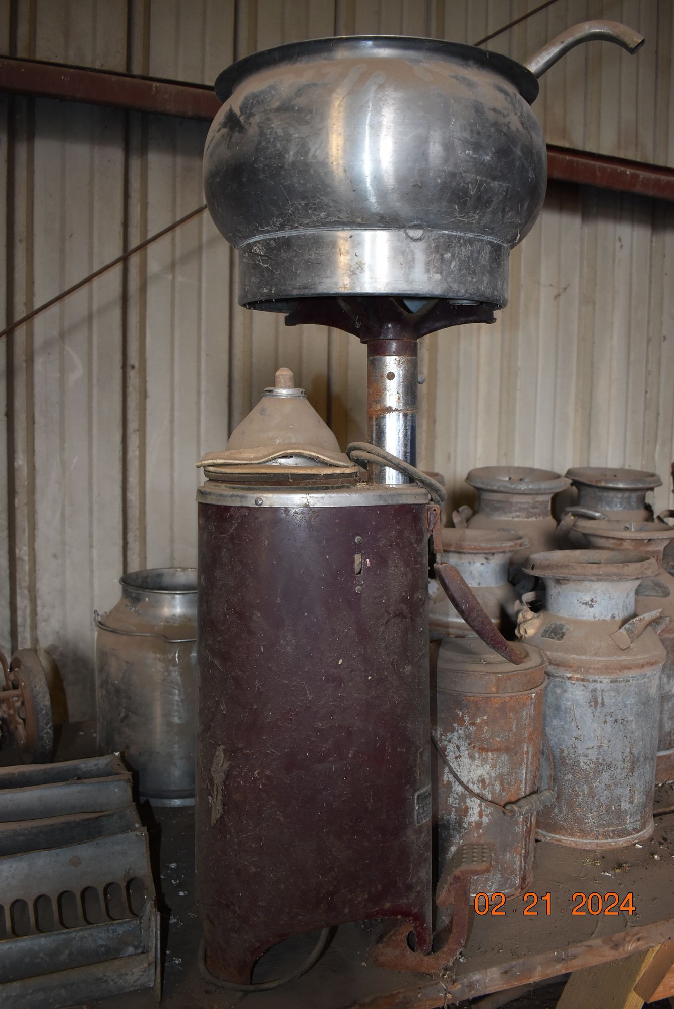 Mc Cormick power washing cream separator.