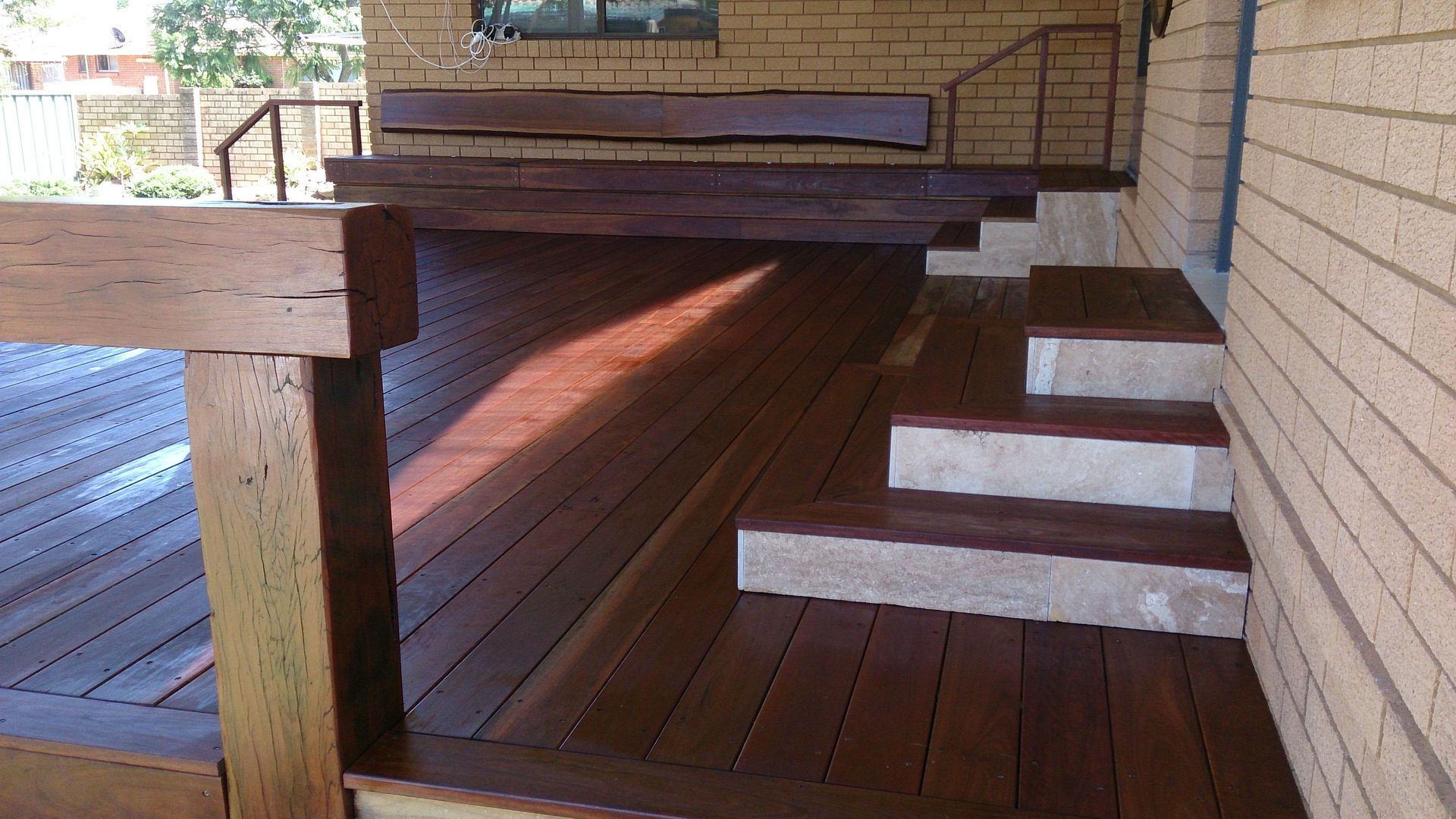Timber decking