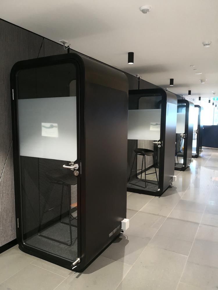 Office Cubicle with Tint — Jay's Tint in Smithfield, QLD