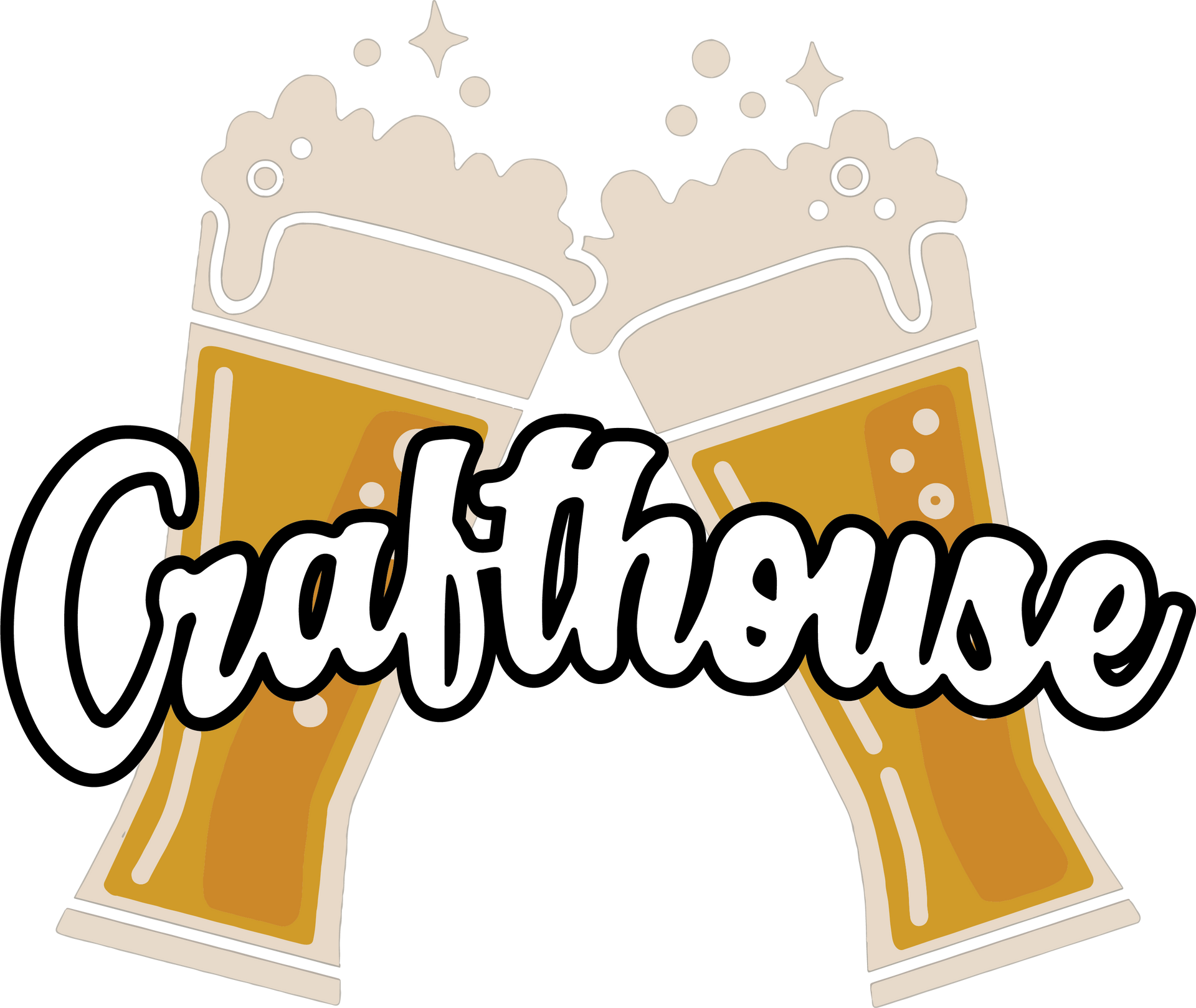 A flight of craft beer