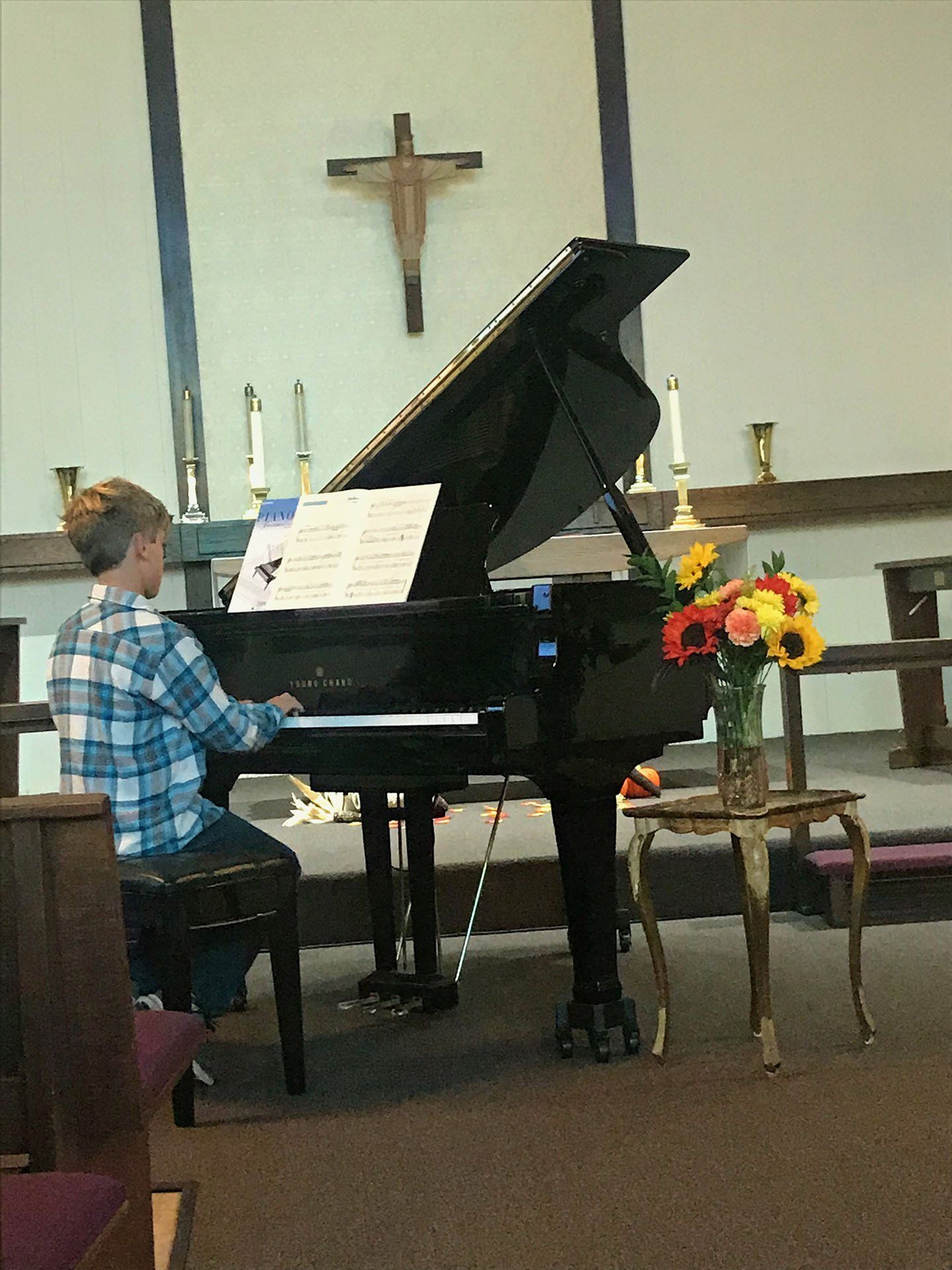 Kid Playing Piano — Costa Mesa, CA — New Day Music Studio