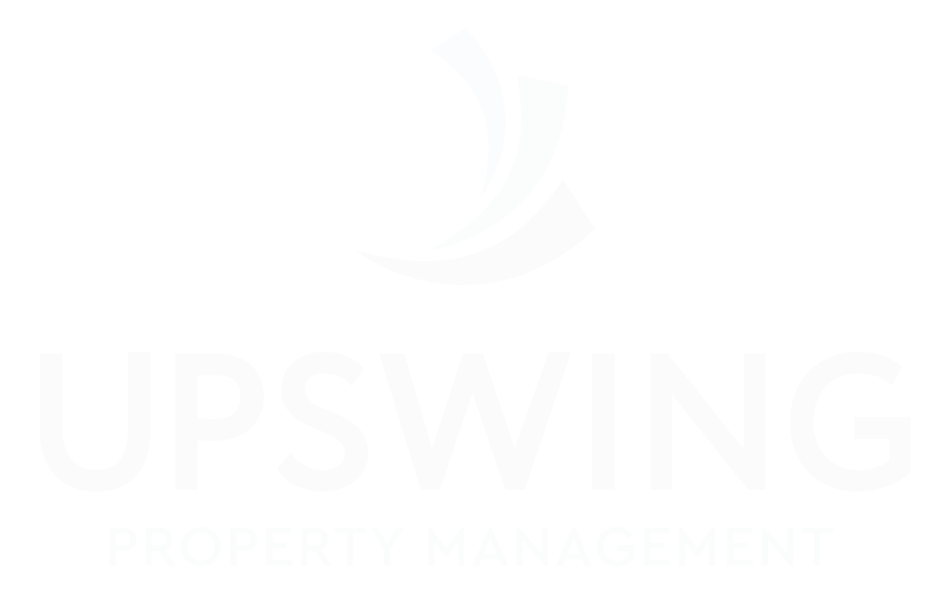 Upswing Property Management Logo in Footer - linked to home page