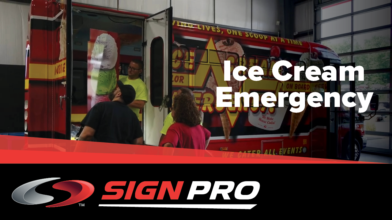 Sign Pro Franchise Truck Vehicle Vinyl Wrap