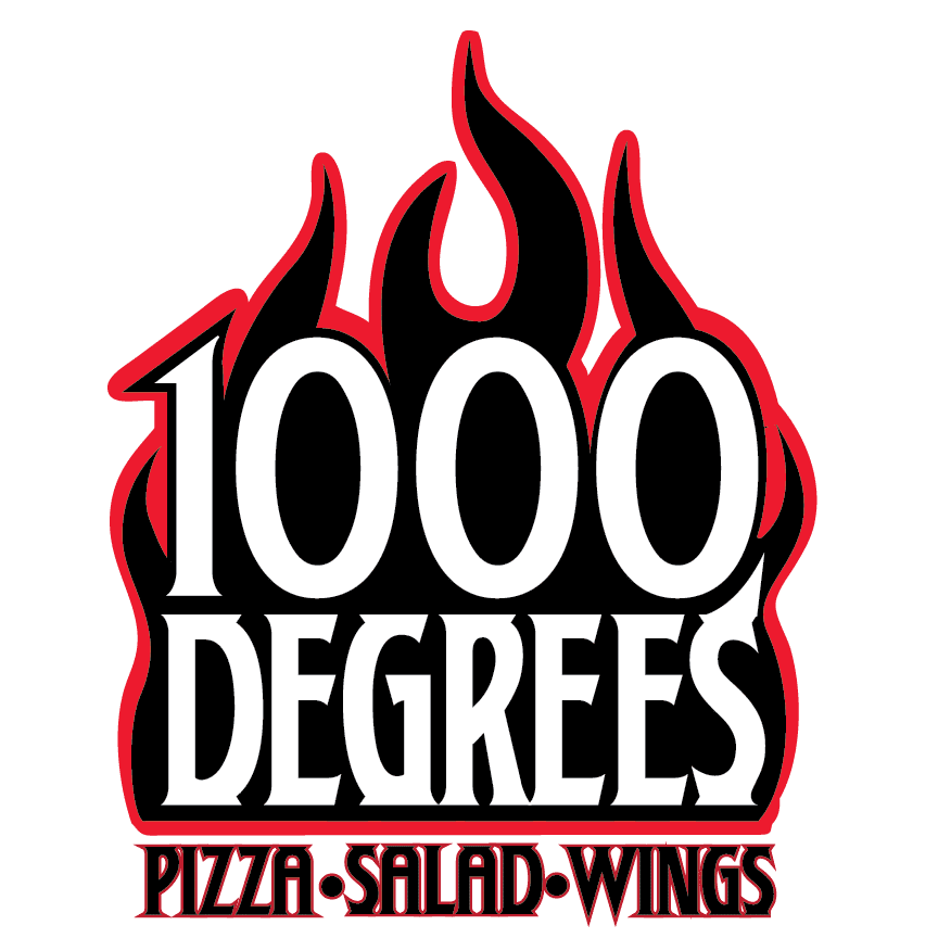 1000 degrees logo