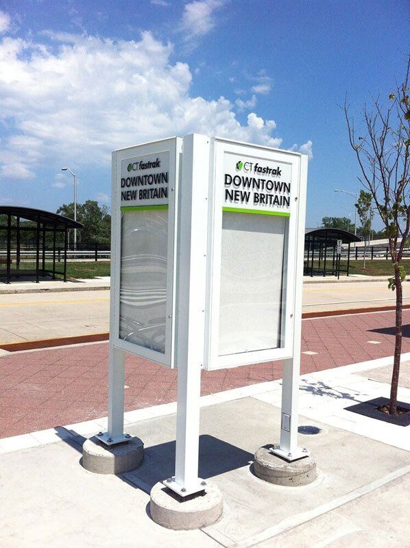 CT FASTRAK Hartford Sign