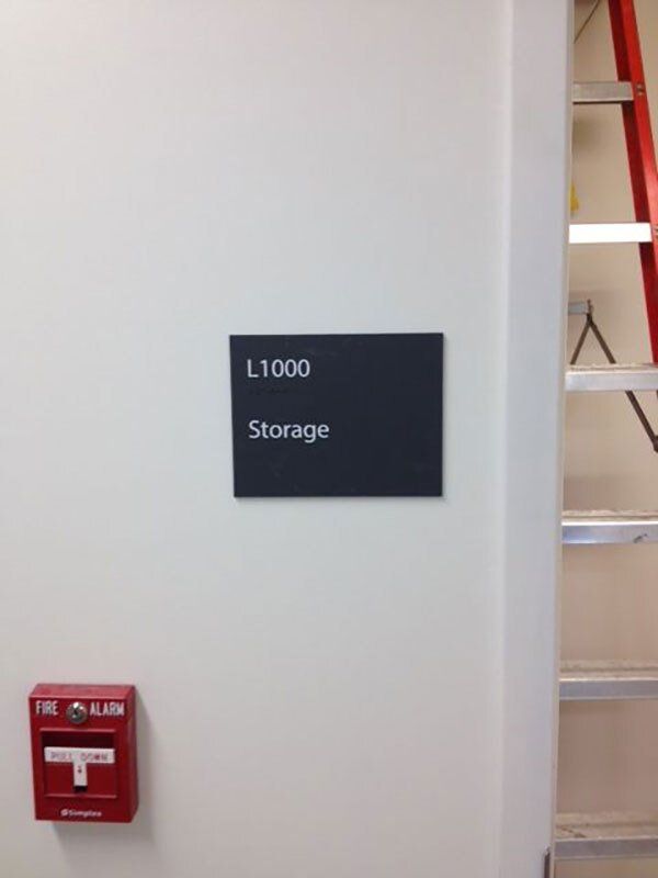 storage ada sign