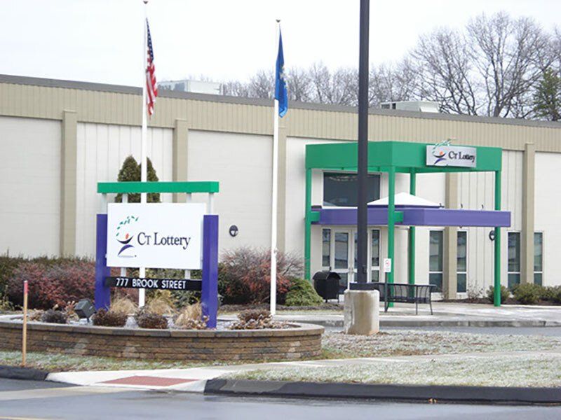 ct lottery sign