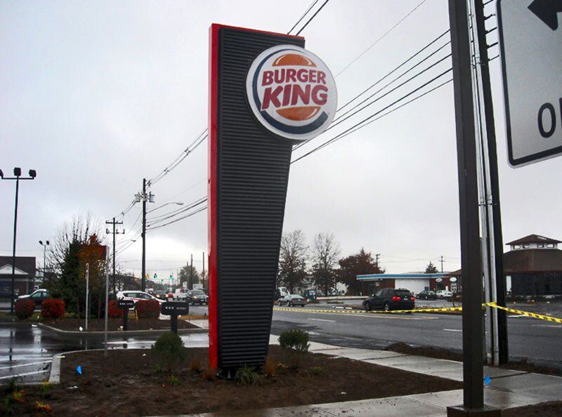 burger king sign