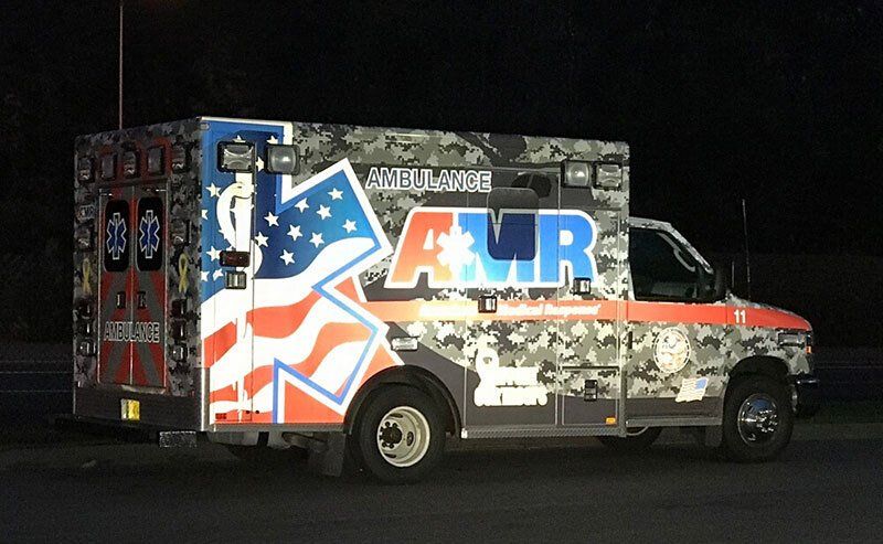 AMR vehicle wrap