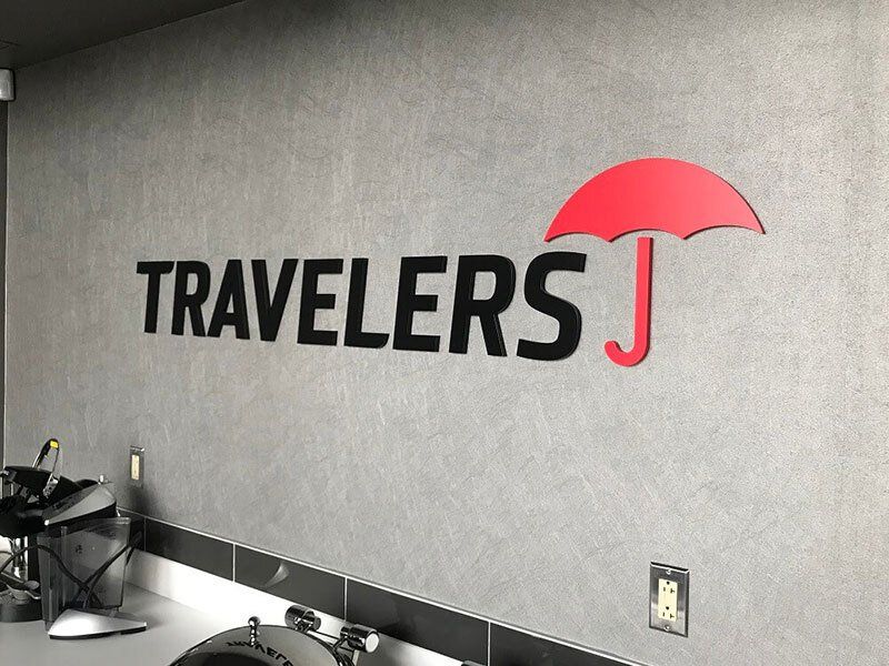 the travelers company interior sign