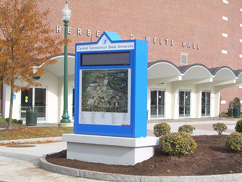 ccsu monument sign ct