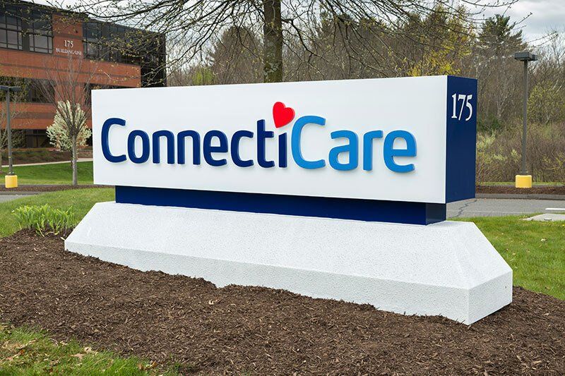connecticare monument sign ct