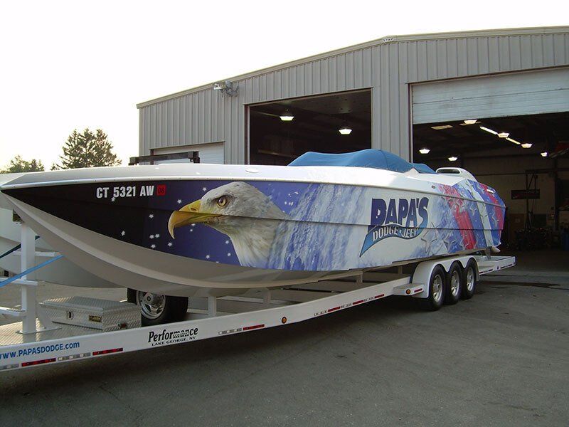 Papa's Boat BRanding