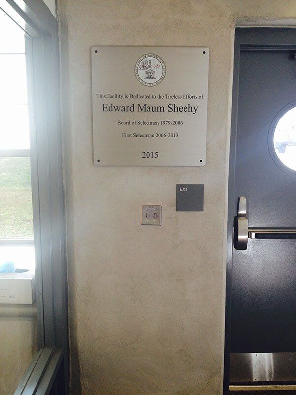 edward maum sheely plaque