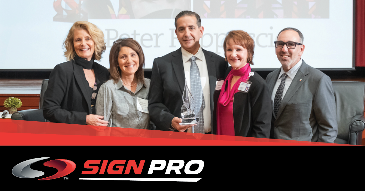 Sign Pro HHC Award