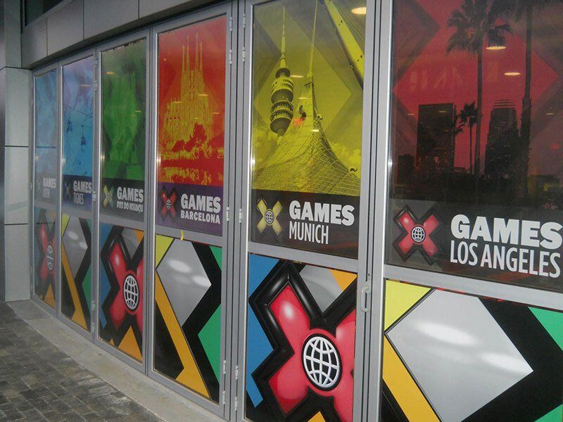 x-games wall graphics