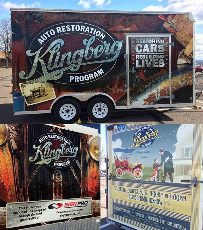 klingberg vehicle wrap